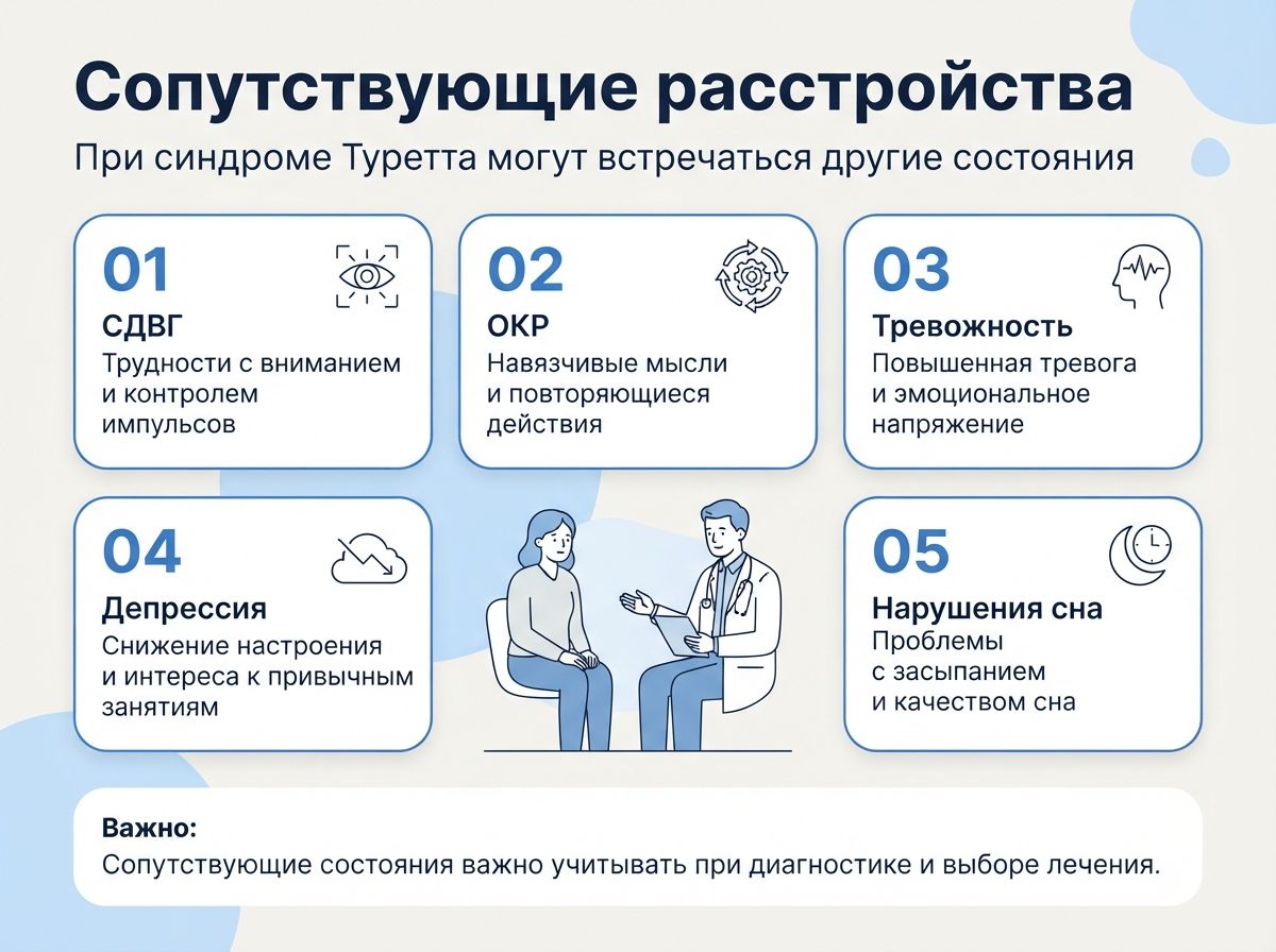 Лечение синдрома Туретта в Нерчинске инфографика
